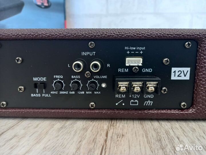 Новый сабвуфер под сиденье Pioneer 801a