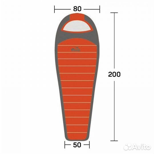 Спальный мешок Oimyakon T-Loft Compact L 