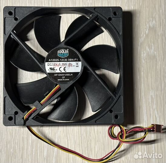 Вентилятор cooler master a12025-12cb-3bn-f1