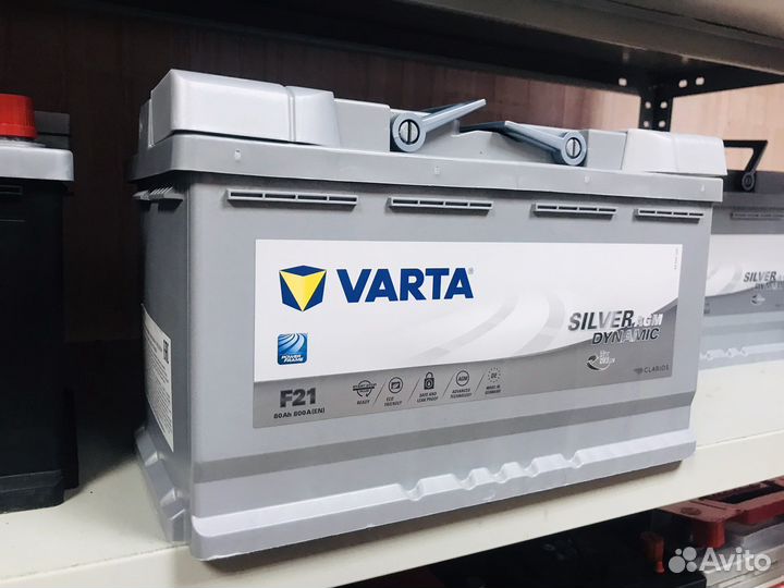 Аккумуляторы Varta AGM 80