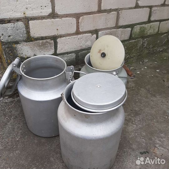 Бидоны бидончики алюминевые СССР