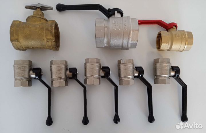 Кран шаровый латунный (DN 25,DN 32, DN 50)