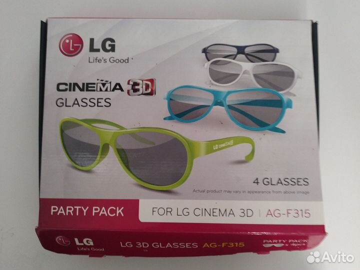 Очки 3 d lg