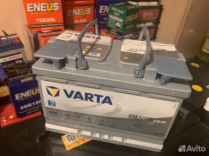Аккумулятор Varta 70ah AGM