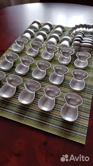 Формы (40 шт.) для выпечки печенья Грибочки СССР