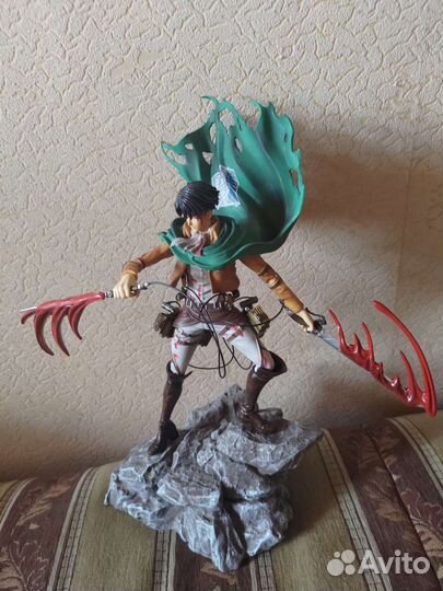 Фигурка аниме Леви Акерман Атака титанов 35см