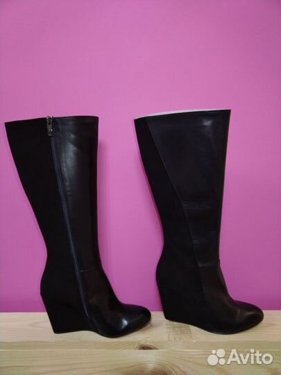 Сапоги новые люкс из натуральной кожи Albano