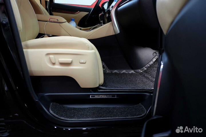Ковры в салон на Toyota Alphard