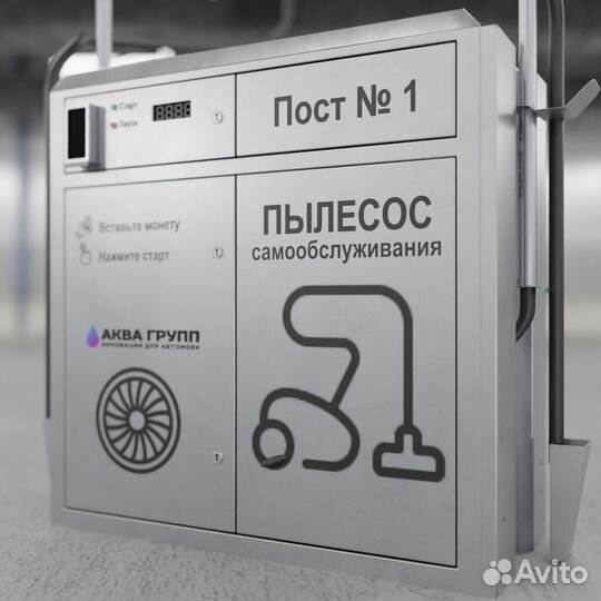 Пылесосы для Автомойки самообслуживания DF-693