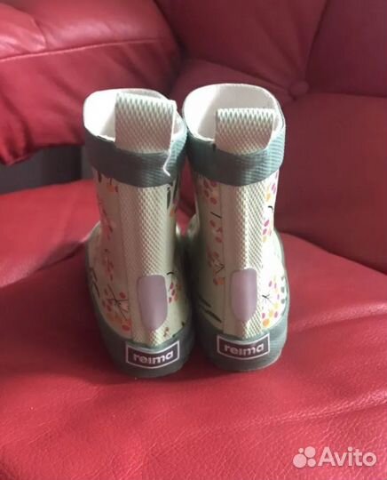 Сапоги резиновые для девочки