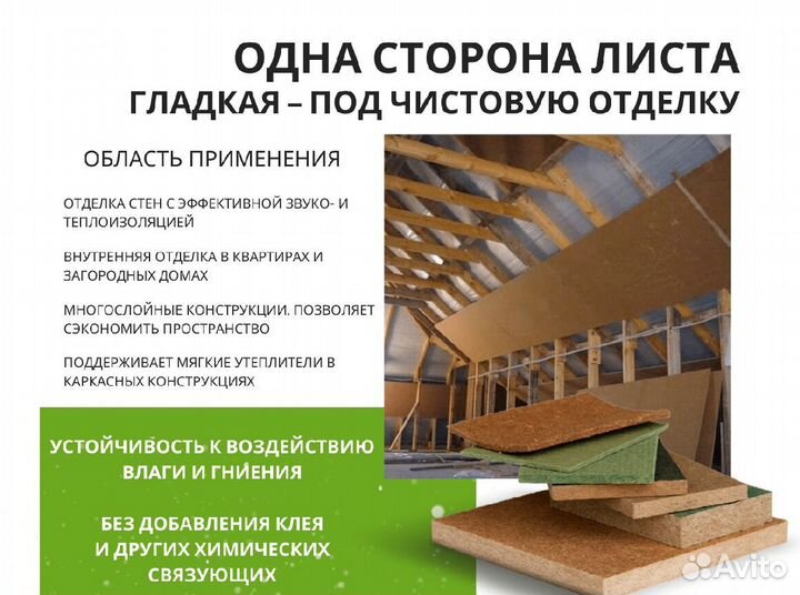 Тепло-звукоизоляционные плиты Изоплат