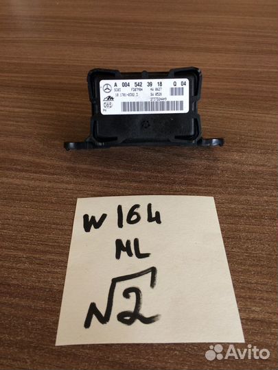 Датчик ускорения mercedes ML W164 A0045423918