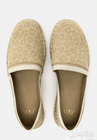 Эспадрильи Zara leopard новые