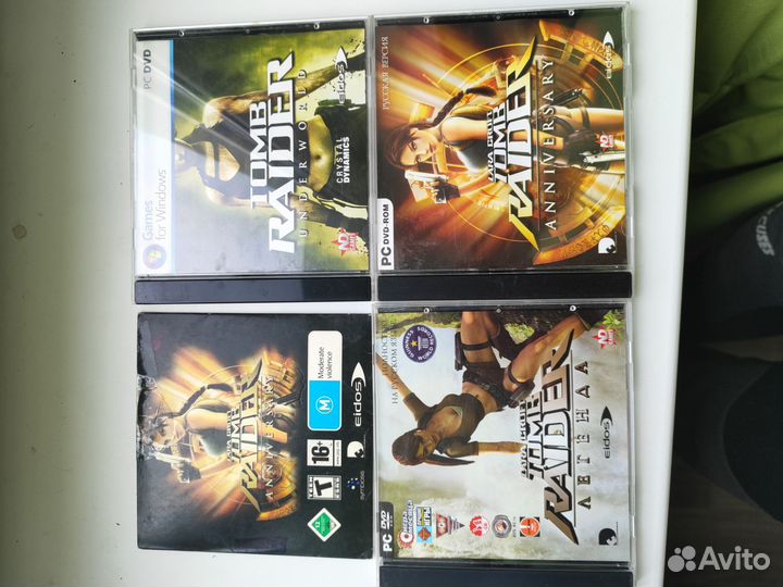 Диски Tomb Raider, лицензия