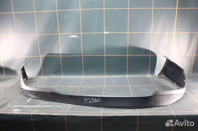 Накладка бампера заднего - BMW X3 F25 (2014-17гг)