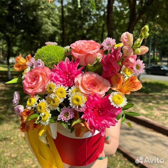 Авторские цветочные коробочки