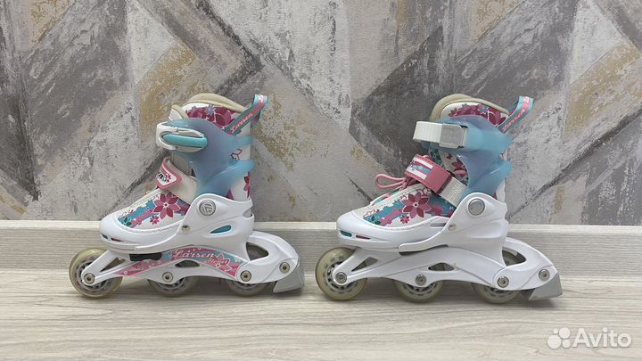 Роликовые коньки детские раздвижные