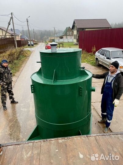 Установка септика под ключ за день