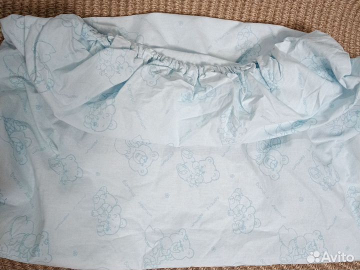 Одеяло детское,простынь+пододеяльник 105на 140