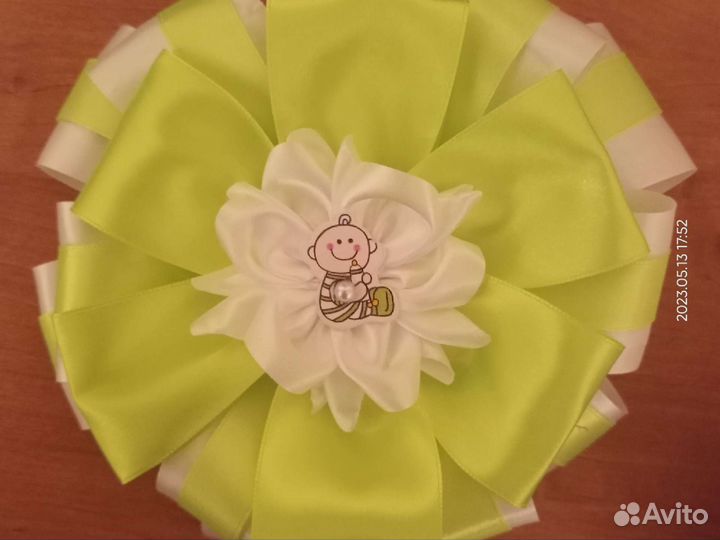 Бант на выписку малыша в роддоме