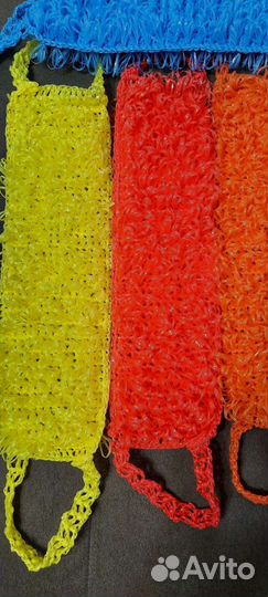 Мочалка ручной работы