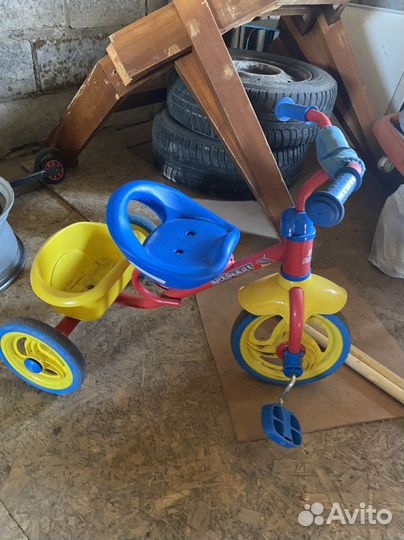 Детский 3х колесный велосипед