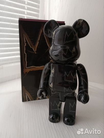 Фигурка bearbrick jean michel basquiat