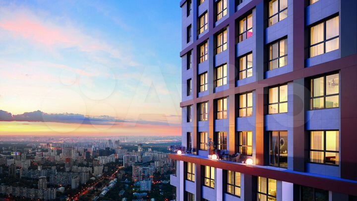 2-к. квартира, 48,6 м², 23/29 эт.