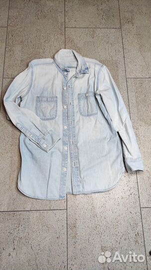 Рубашка джинсовая подростковая Gap, р150см