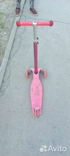 Самокат детский трехколесный бу