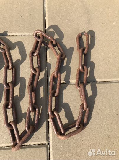 Цепь стальная восемнадцатого века