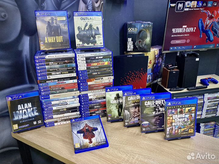 Диски игры sony playstation ps4 ps5