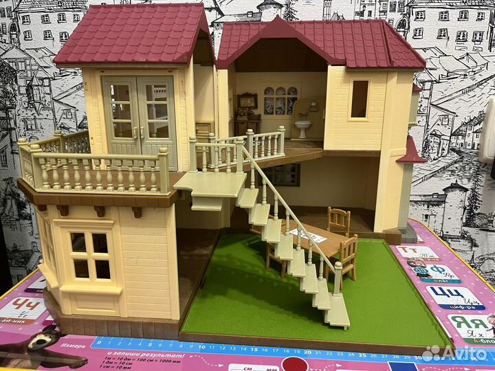 Sylvanian Families большой дом со светом