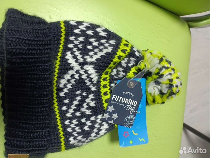 Шапка новая, зимняя на флисе