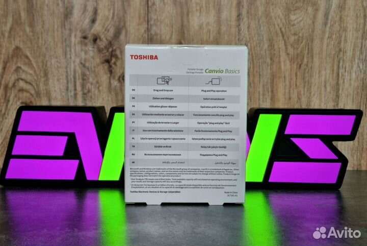 Внешний HDD 4TB toshiba Canvio Basics