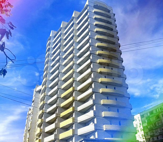 1-к. квартира, 43,3 м², 9/17 эт.