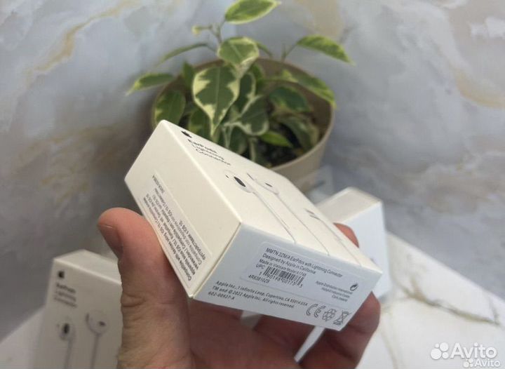 Наушники apple earpods lightning оригинал