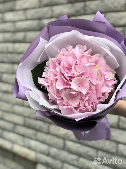 Букет цветов гортензия