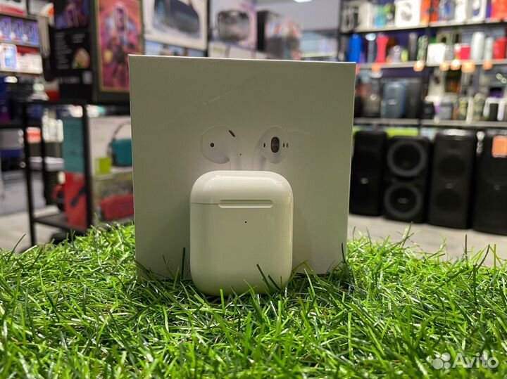 Беспроводные наушники airpods 2