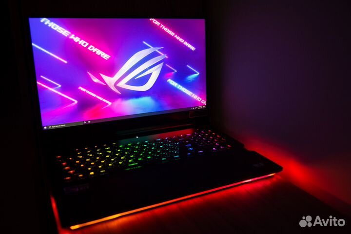 Игровой ноутбук Asus ROG strix scar 17 G733QM-HG02