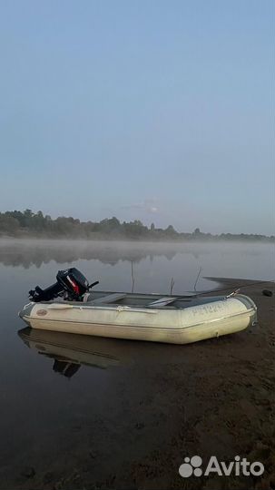 Надувная лодка с мотором бу
