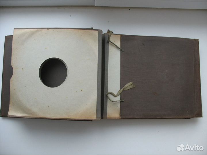 Папка из под пластинок Речь Сталина 1937г