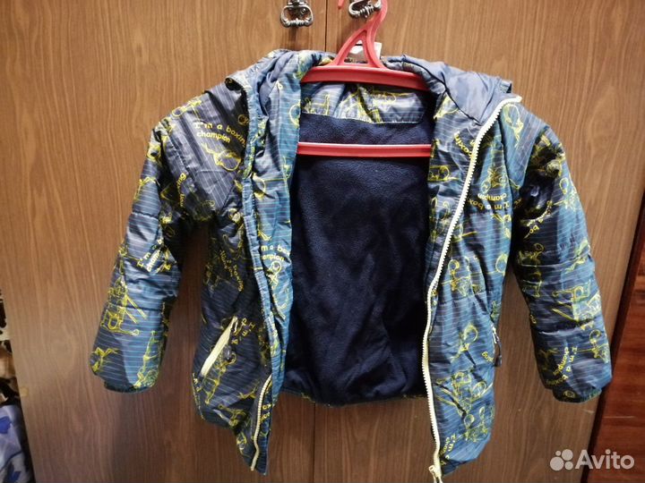 Куртка для мальчика, Весна-осень, р. 122