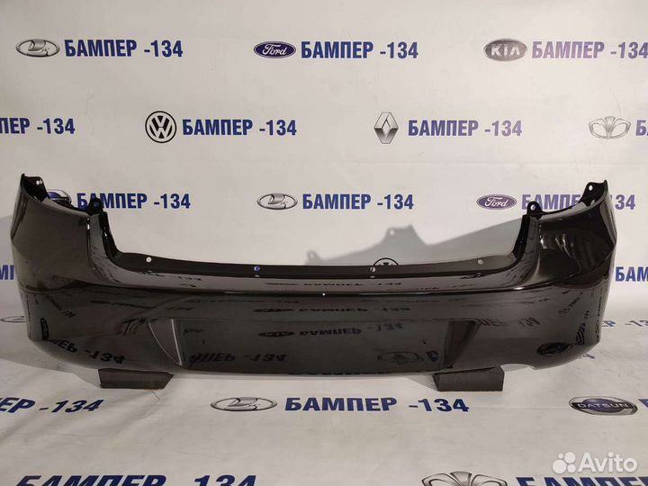 Бампер задний Лада Гранта седан черный