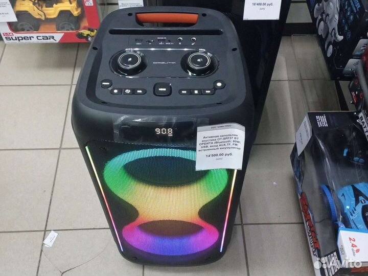 Портативная колонка bluetooth 80 Вт ot-spf37