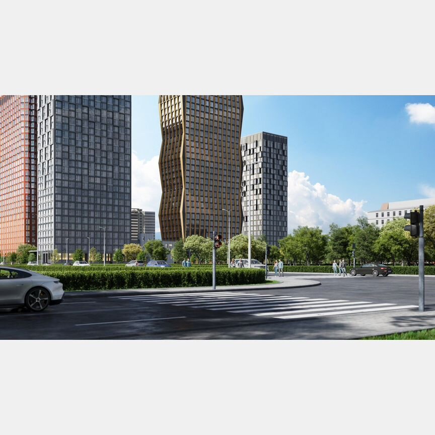 2-к. квартира, 57,7 м², 22/26 эт.