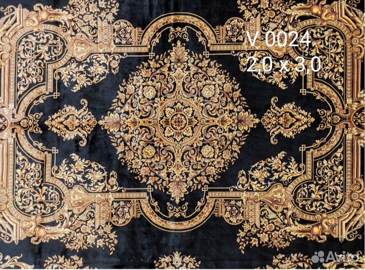 Ковер Шелковый Иранский машина ручная работа Qum