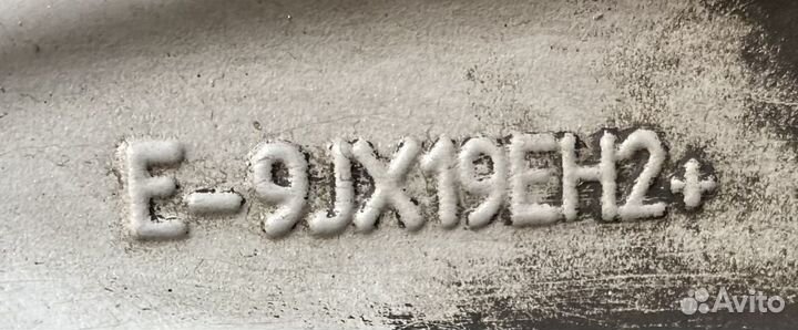 Комплект оригинальных дисков bmw r19х9J, r19x10J