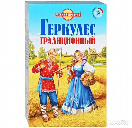 Овсяные хлопья Геркулес Русский Продукт 420г