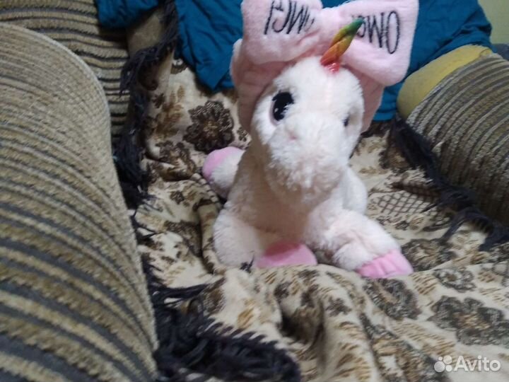 Мягкая игрушка единорог